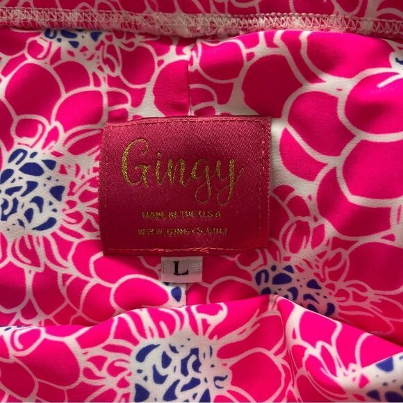NWT GINGY Hot Pink Dahlia Avalon Modest Swim Skirt - Picture 3 of 6
